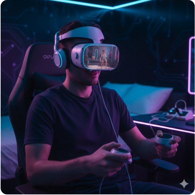 VR(가상현실) 기술이 접목된 현대 성인 콘텐츠 소비 환경을 생생하게 보여줍니다. 이는 인포그래픽에서 예고한 2020년대의 핵심 트렌드인 '가상현실과 AI의 통합'이 실제 사용자 경험으로 구현된 모습입니다. VR(가상현실) 기술이 접목된 현대 성인 콘텐츠 소비 환경을 생생하게 보여줍니다. 이는 인포그래픽에서 예고한 2020년대의 핵심 트렌드인 '가상현실과 AI의 통합'이 실제 사용자 경험으로 구현된 모습입니다.