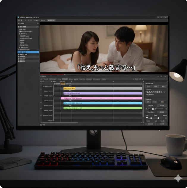 AV 자막 표지 AV 자막 표지